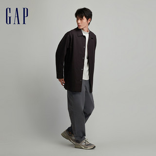 Gap 盖璞 男装春秋商务宽松卡其裤休闲裤百搭高级时尚通勤长裤745025