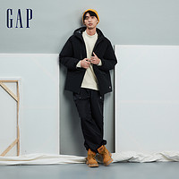 Gap 盖璞 男装冬季宽松户外发热帕克风羽绒服外套836420