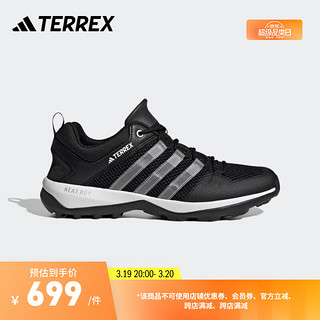 adidas 阿迪达斯 DAROGA PLUS H.RDY户外漂流涉水溯溪鞋男女阿迪达斯TERREX 黑色/灰色/白色 42