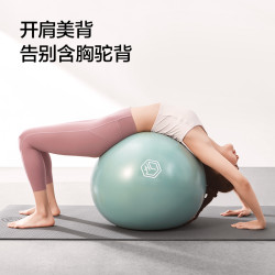 latit京东京造瑜伽球孕妇助产防爆健身球儿童感统训练平衡弹力大龙球