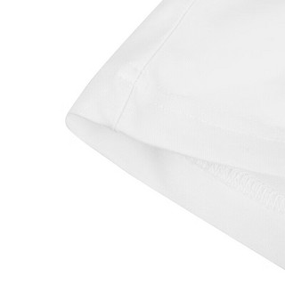 VERSACE JEANS COUTURE范思哲男短袖t恤个性小logo图案T恤 白色 XXL(体重180-200斤)