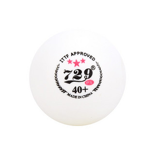 729乒乓球友谊新材料40+专业比赛训练球 【有缝球】VERY 3星/6只