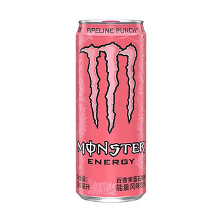 可口可乐（Coca-Cola）monster魔爪百香果番石榴味330ml*24罐整箱维生素功能饮料 330mL 24罐 百香果番石榴味