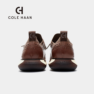 colehaan/歌涵 男鞋牛津鞋 24年春季布洛克雕花休闲皮鞋男C38898 深褐色-C38898 43.5