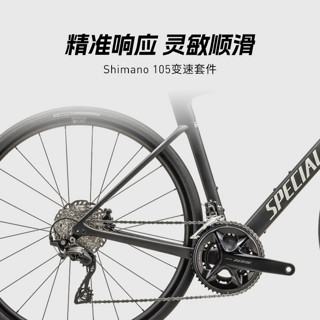 SPECIALIZED闪电 ROUBAIX SL8 SPORT 105 碳纤维耐力公路自行车