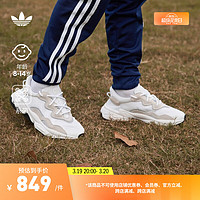 adidas 阿迪达斯 官网 adidas 三叶草 OZWEEGO J 大童鞋经典运动鞋EE7773 白 35.5(215mm)