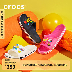 crocs 卡骆驰 女鞋卡骆驰贝雅卡骆班外穿凉拖鞋户外男拖鞋平底鞋|205392