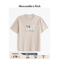 Abercrombie & Fitch 24春夏新款美式圆领短袖T恤357479-1