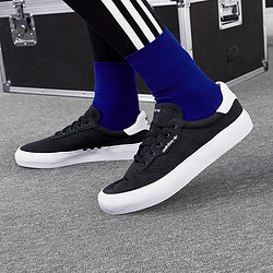 adidas 阿迪达斯 ORIGINALS 3MC 中性运动板鞋 B22705 白色 36