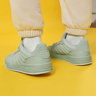 adidas ENTRAP休闲运动板鞋少年感复古篮球鞋男女阿迪达斯 绿色 43(265mm)
