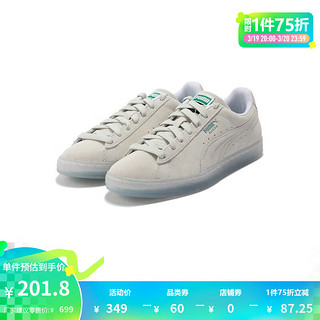 PUMA 彪马 官方 男女同款情侣复古板SUEDE TRANSLUCENT 383894 --01 36