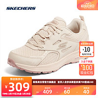 SKECHERS 斯凯奇 丨Skechers夏季女鞋舒适透气软弹轻便减震跑步鞋高回弹休闲运动鞋