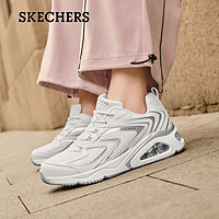 SKECHERS 斯凯奇 春夏季新款极光鞋蝴蝶女子气垫运动鞋百搭跑步鞋休闲鞋177425-WSL