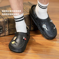 卡骆驰(crocs)洞洞鞋男 电波Clog舒适庆轻便透气运动休闲鞋 209501-001 M10W12 M10W12/43-44码