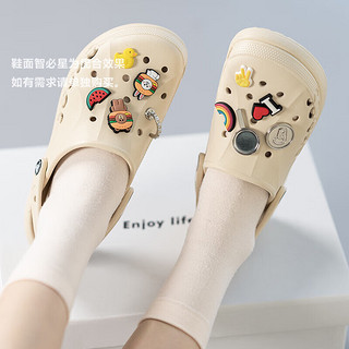 卡骆驰（crocs）洞洞鞋女 贝雅云彩Clog舒适透气运动休闲鞋 208186-11S  W5