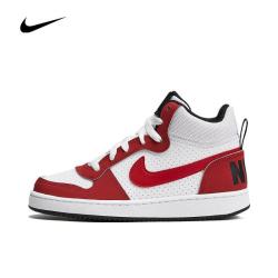nike耐克滔搏运动nikecourtboroughmidgs大童休闲鞋复刻鞋百