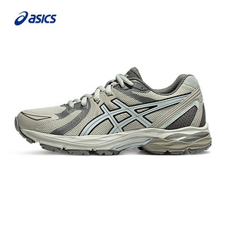 ASICS 亚瑟士 女鞋网面跑步鞋舒适透气耐磨运动鞋缓震跑鞋 GEL-FLUX CN 米灰色/白色 35.5