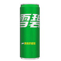 可口可乐 摩登罐碳酸饮料含糖雪碧 330ml*24 原味-J