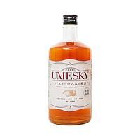 日本直邮若鹤酒造 威士忌调和梅酒 利口酒 UMESKY 720ml 无盒