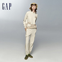 Gap 盖璞 女装2024春季新款落肩袖宽松连帽卫衣可调节休闲上衣874509