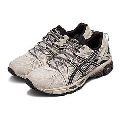 ASICS 亚瑟士 跑步鞋女鞋耐磨运动鞋透气越野跑鞋 GEL-KAHANA 8 CN 浅棕色/黑色 39.5