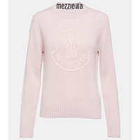 Moncler  女士 徽标羊毛羊绒毛衣 000283 pink XXS