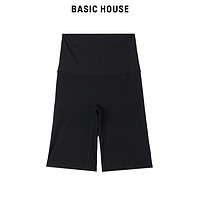 BASICHOUSE 百家好 Basic House/百家好2022新款弹力紧身打底裤收腹提臀高腰鲨鱼裤女