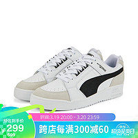 PUMA 彪马 男女同款 生活系列 休闲鞋 385694-02白-黑色-02 42UK8