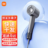 Xiaomi 小米 MI）米家高速水离子吹风机H701 大功率速干降噪双水离子护发情人节礼物非IOT H701高速吹风-银河灰