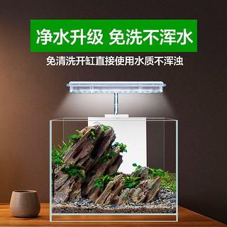 疯狂石头鱼缸底砂造景草缸ada水草泥种植土陶粒砂基肥鱼缸水草泥 净水升级版【9L中粒】附开缸手册