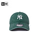 NEW ERA 纽亦华 2024新款MLB染色水洗棒球帽NY刺绣复古做旧-绿色