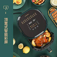 LIVEN 利仁 4.5L可视智能空气炸锅无油炸烤电炸锅电烤箱薯条机