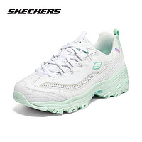 SKECHERS 斯凯奇 女鞋雪糕熊老爹鞋2024春夏季新款休闲鞋透气运动鞋子女冰淇淋撞色