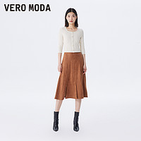 VERO MODA 打底衫女2023春夏新款多色修身圆领七分袖百搭通勤优雅