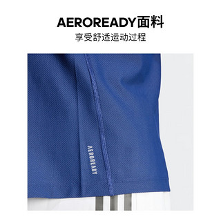 adidas速干跑步运动上衣短袖T恤男装阿迪达斯IN1502 深蓝 XL