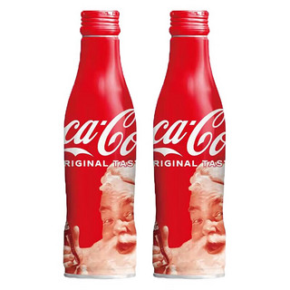 可口可乐（Coca-Cola）ml可乐Coca－Cola圣诞节纪念收藏 圣诞节可乐*2瓶过期收藏用
