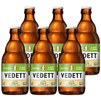 临期品：VEDETT 白熊 接骨木花精酿啤酒 330ml*6瓶