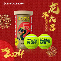 DUNLOP 邓禄普 网球 澳网网球AO比赛用球罐装 龙年生肖球整箱 30筒