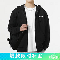 adidas 阿迪达斯 男子运动连帽上衣休闲夹克外套 A/3XL