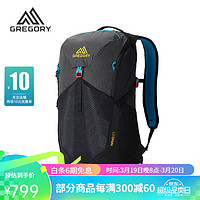 GREGORY 格里高利 NANO运动旅行户外背包 24L 30L通勤双肩包登山包 24L-黑色