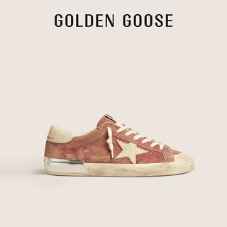 Golden Goose 男鞋 24年春夏脏脏鞋星星运动休闲板鞋 红色 40码250mm
