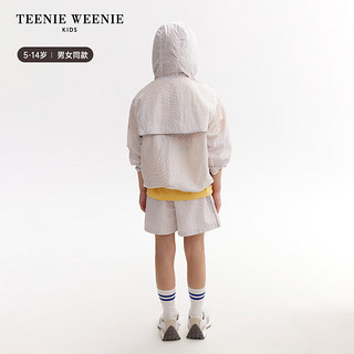 Teenie Weenie Kids小熊童装24夏季男女童凉感轻薄防晒短裤 灰色 160cm