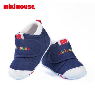 MIKI HOUSE MIKIHOUSE学步鞋 藏蓝色 12cm