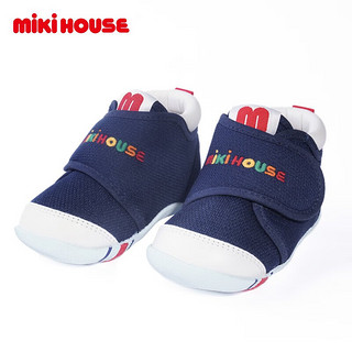 MIKI HOUSE MIKIHOUSE学步鞋 藏蓝色 12cm