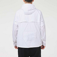 NIKE 耐克 外套男装2023春秋新款跑步训练运动服连帽白色夹克CZ9071-100