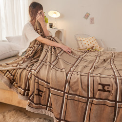 拉舍尔毛毯加厚冬季保暖珊瑚法兰绒小被子单人宿舍学生床上用盖毯多少