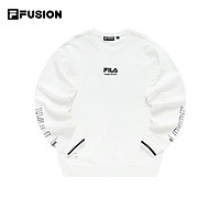 FILA 斐乐 FUSION斐乐潮牌男子卫衣2023春新款时尚百搭休闲宽松上衣