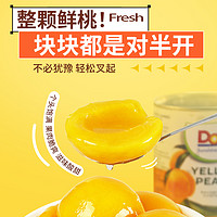 DOLE 都乐糖水型黄桃罐头425g*4罐