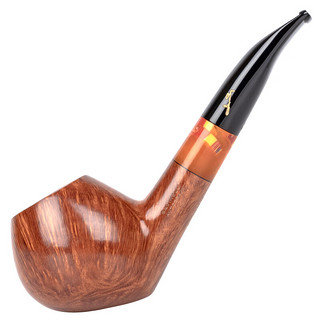 沙芬（SAVINELLI）意大利手工石楠木烟斗大师签字6级高档男士商务 【一斗一型】【手工礼盒11号】