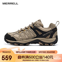 MERRELL 迈乐 户外徒步鞋男女款ACCENTOR GTX/WP经典防水透气防滑耐磨登山鞋 J500409-GTX银（男） 40